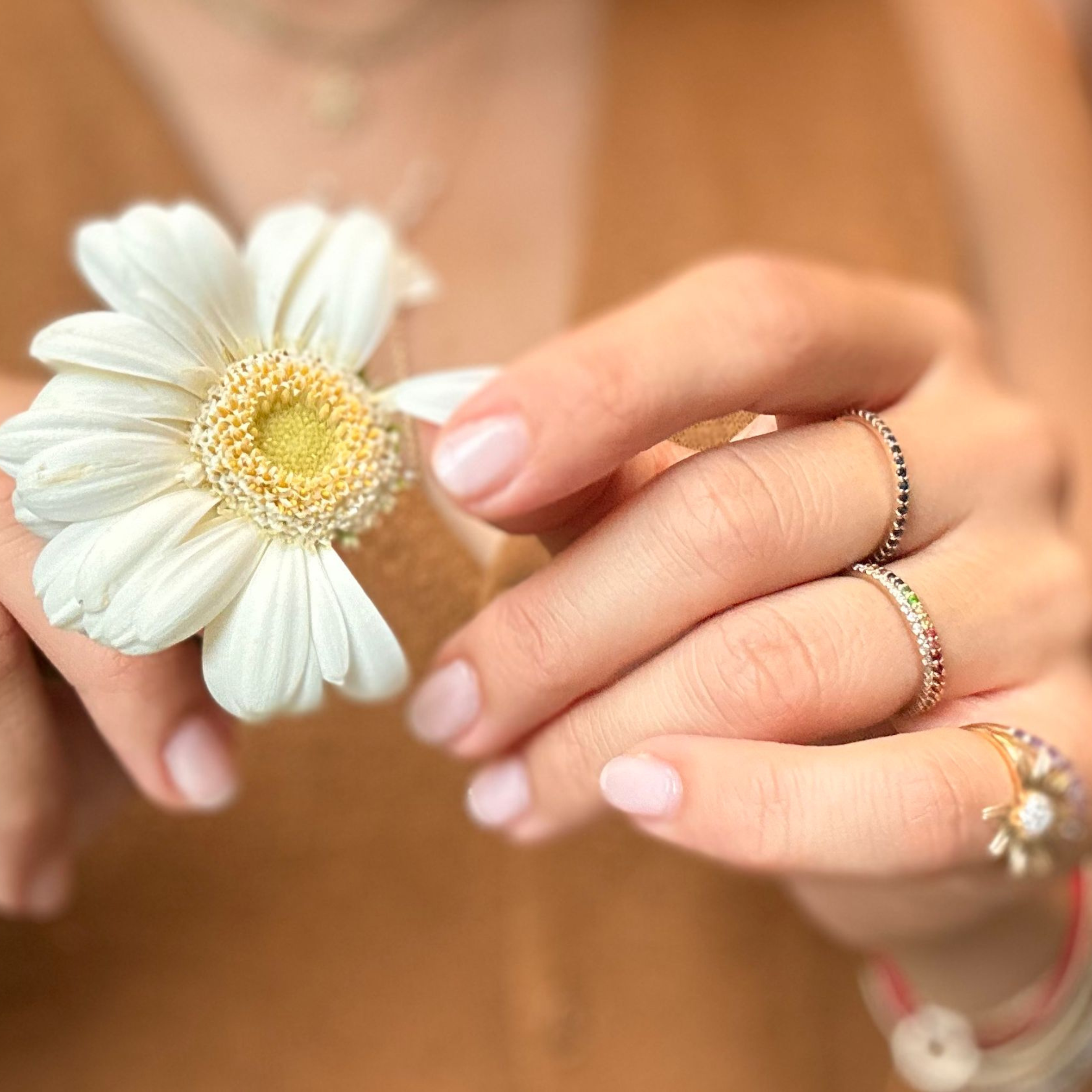 Daisy Flower Necklace