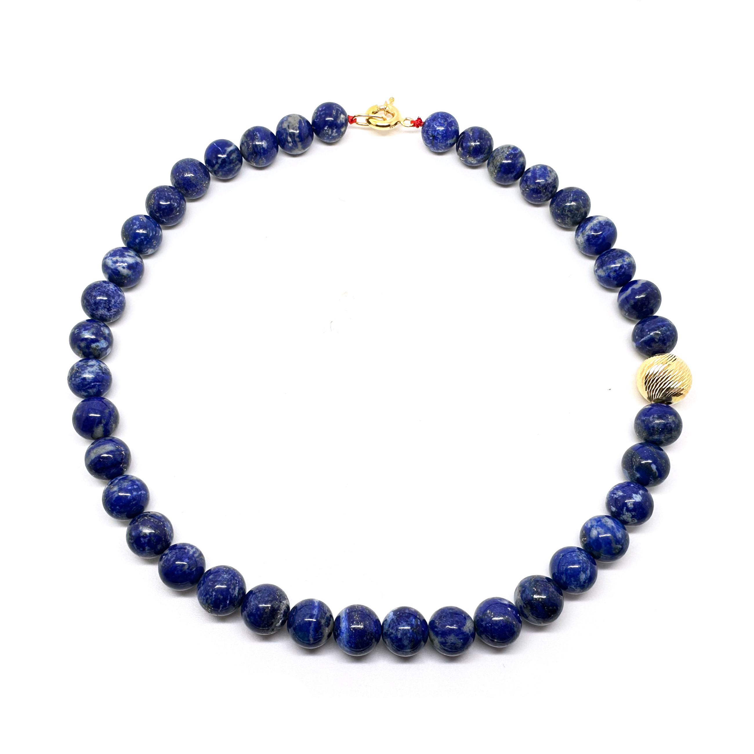 Lapis Beads Necklace