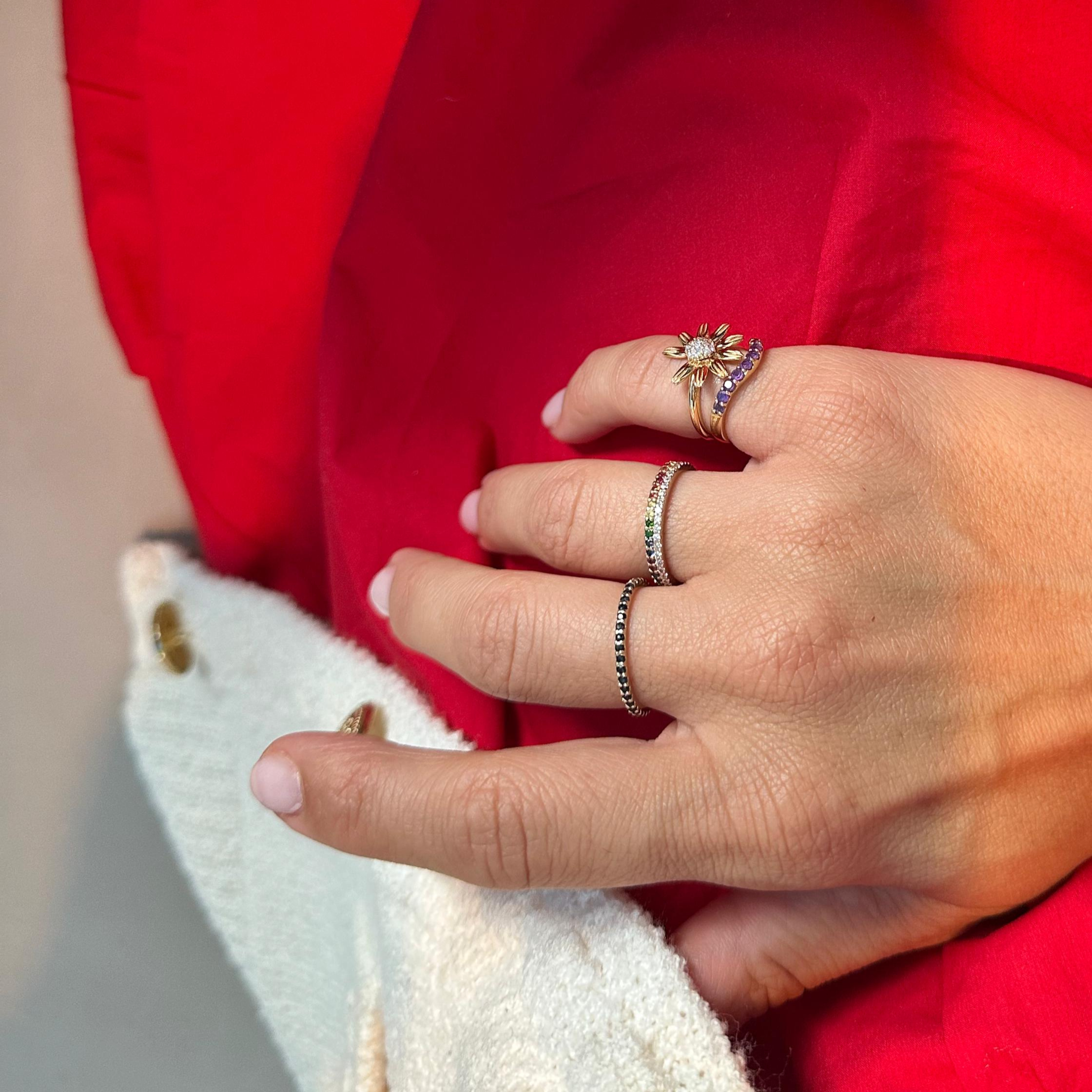 Daisy Flower Ring