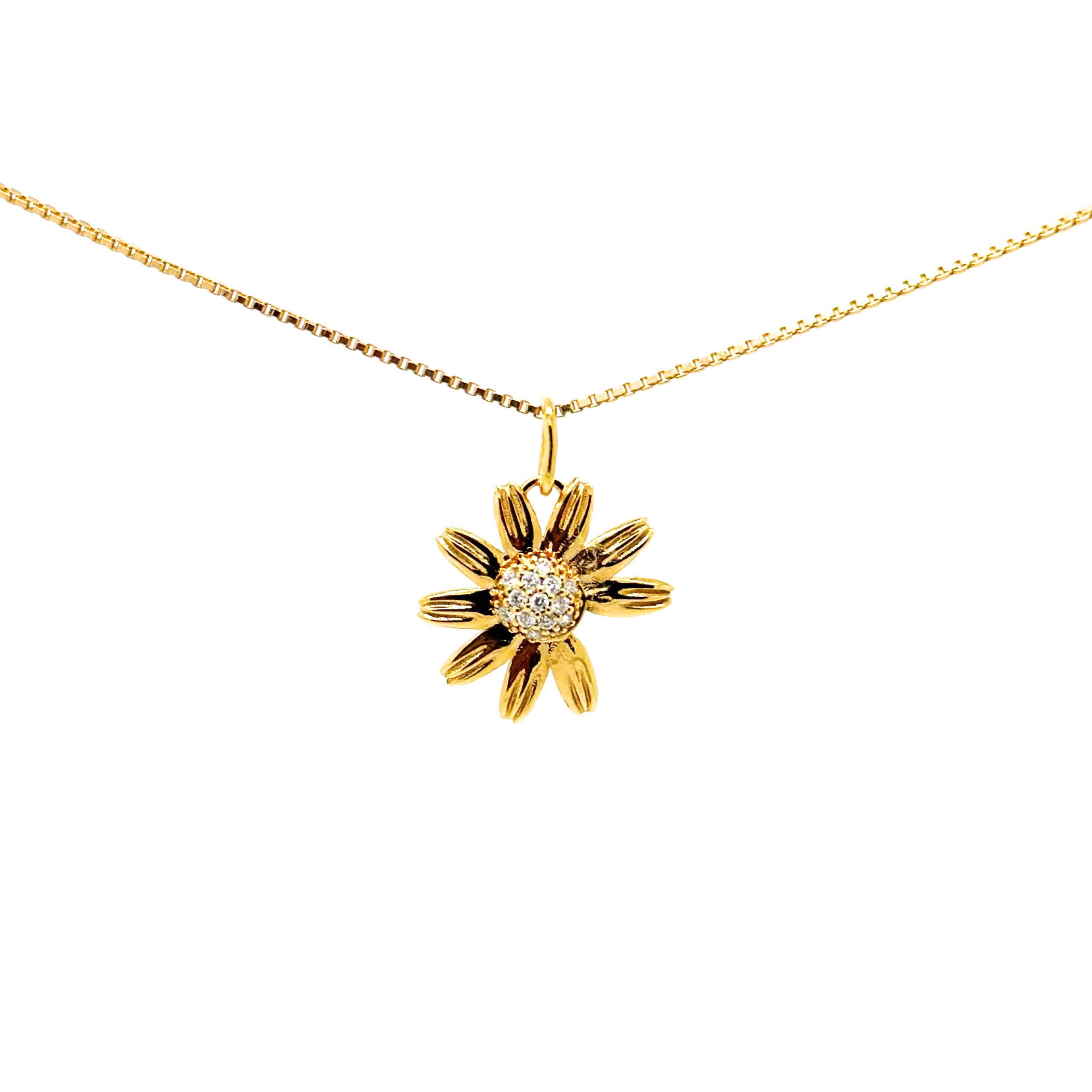 Daisy Flower Necklace